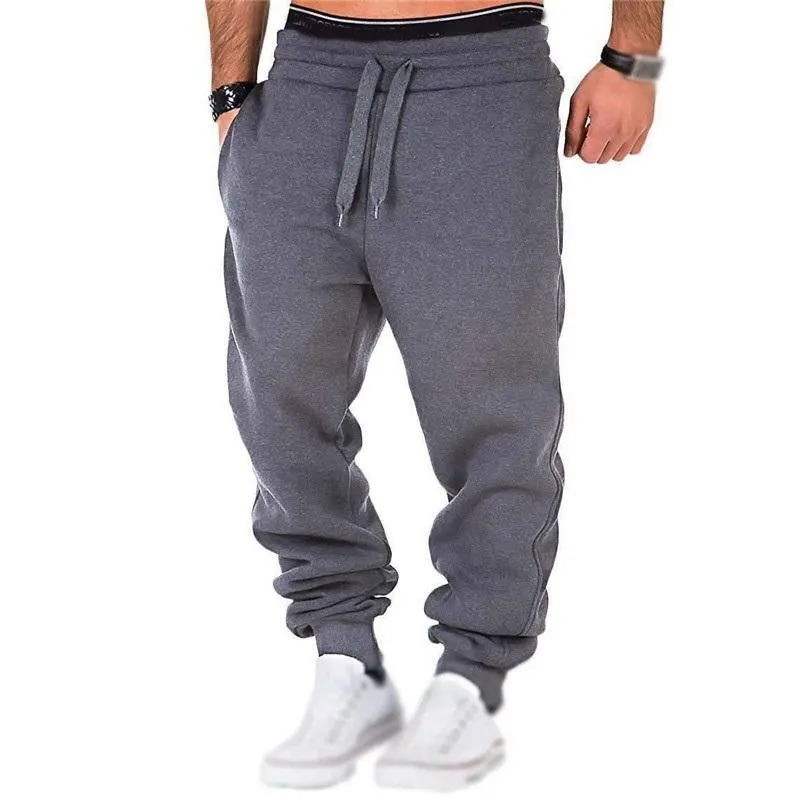 Men`s Pants Mens Sweat Fashion Sweatpants Tracksuit Joggers Men Casual Style Bottoms Trousers With 4 Colors