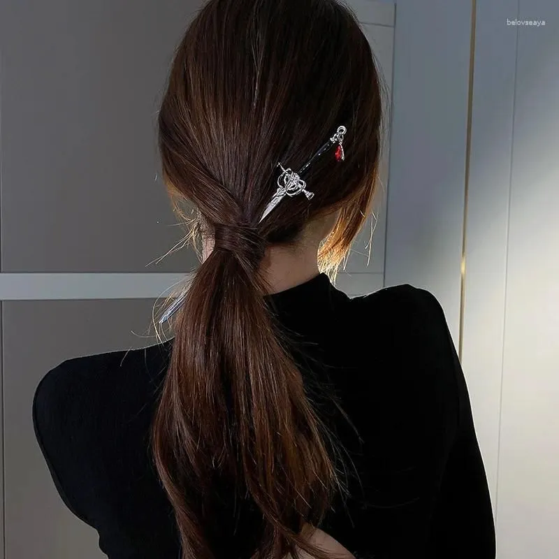 Hair Clips Sword Hairpin Accessories Chinese Sticks Headband Woman Diy Hairstyle Harajuku Vintage Jewelry Bridesmaid Gift