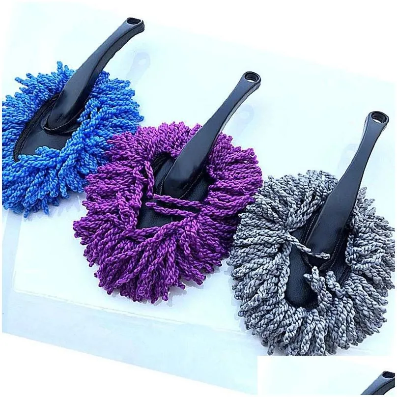 Car Sponge Brush Microfiber Cleaning Towel Kit Wash Clean Washing Cars Home Cleaner Tools Dust Drop Delivery Automobiles Motorcycles C