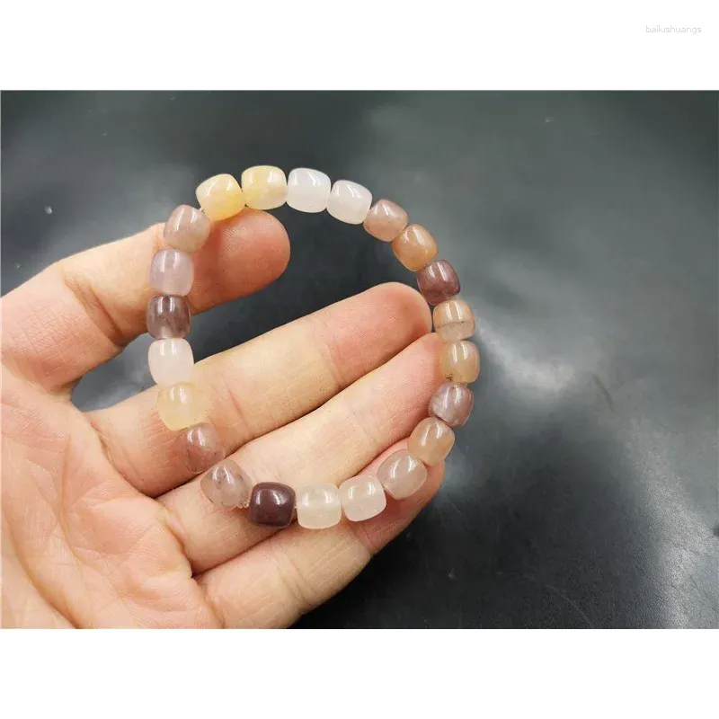 Strand Violet Jinsi Jade  Beads Bracelet Women`s