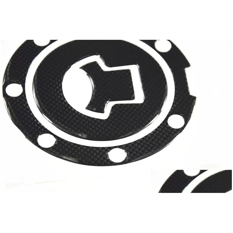 1pcs Carbon Fiber Tank Pad Tankpad Protector Sticker For Motorcycle Universal 9035209