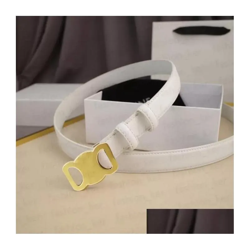 Designer belt Fashion Smooth Buckle Belt Retro Design Thin Waist Belts for Men Womens Width 2.5CM Genuine Cowhide 3 Color Optional High