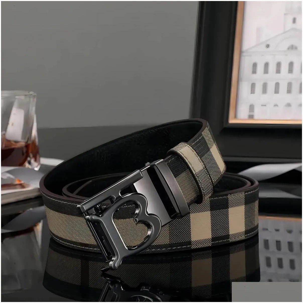 Belts Designer Belt For Women Letter Men Luxury Classic Cowskin Casual Width 3.8Cm Size 100-125Cm Very Good Festival Gift Drop Deliver Oto0Q