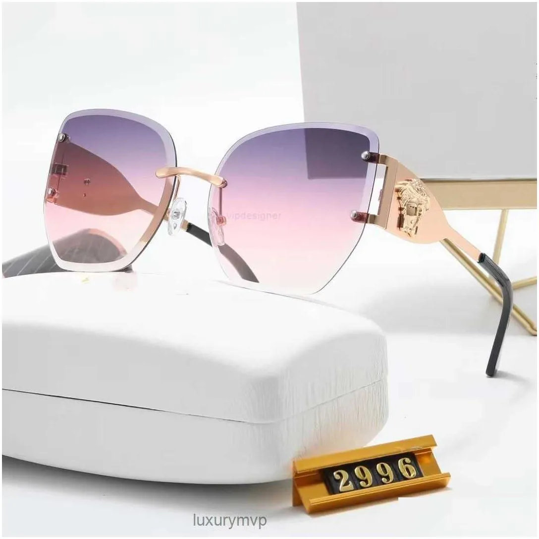 Sunglasses Luxury Desinger Suqare Women Fashion Vintage Sun Glasses Brand Shades For Ladies Rec Eyeglasses Gafas De Sol Drop Delivery Otz1H