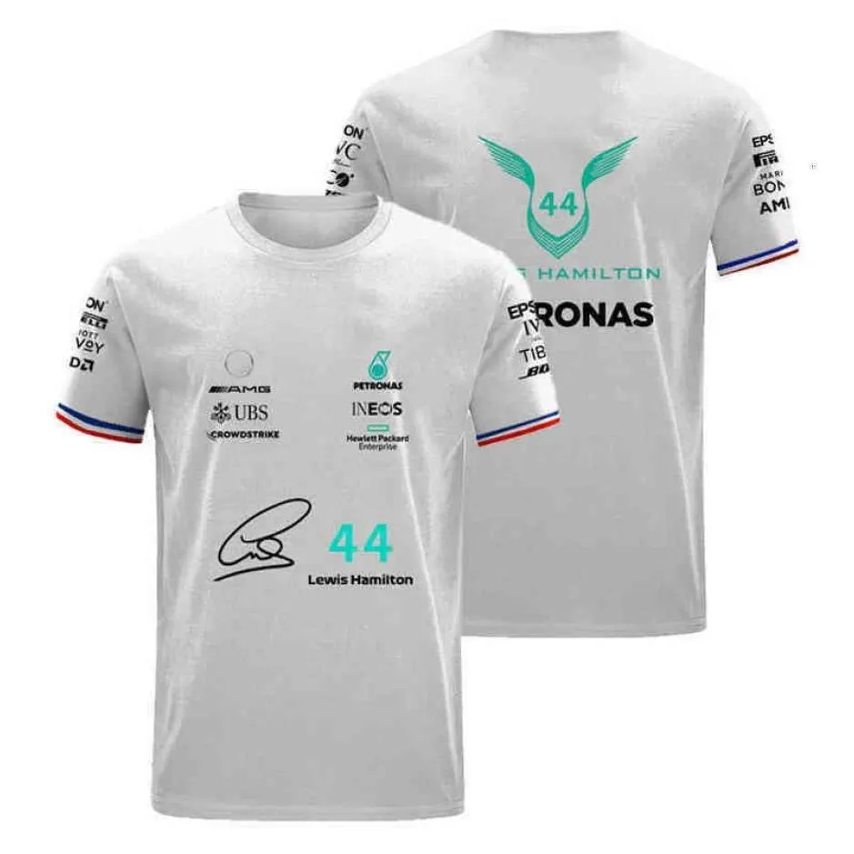 Men`S T-Shirts F1 Forma One T Shirt 44 Lewis 63 George Russell Fan Breathable Jersey Summer Tshirt Amg Petronas Edition Children Drop Othjv