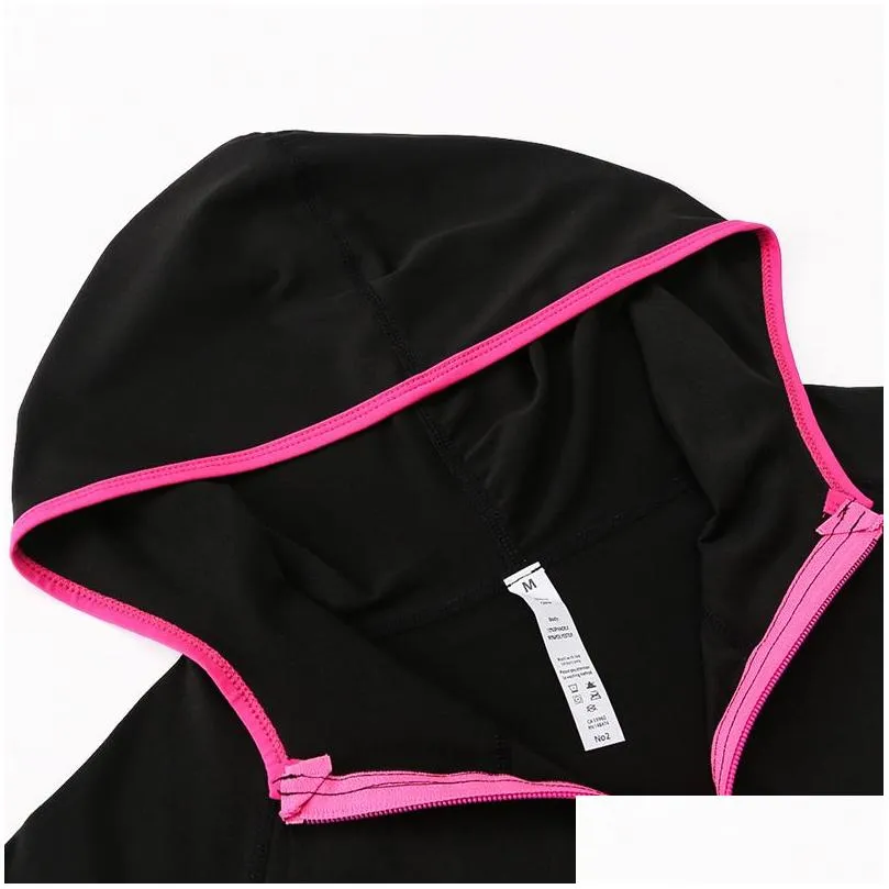 2023 New Running Jacket Women Yoga Zipper Long Sleeve Shirt Women Sport Jacket Fitness Ladies Hoodies Sports Women`s Clothing