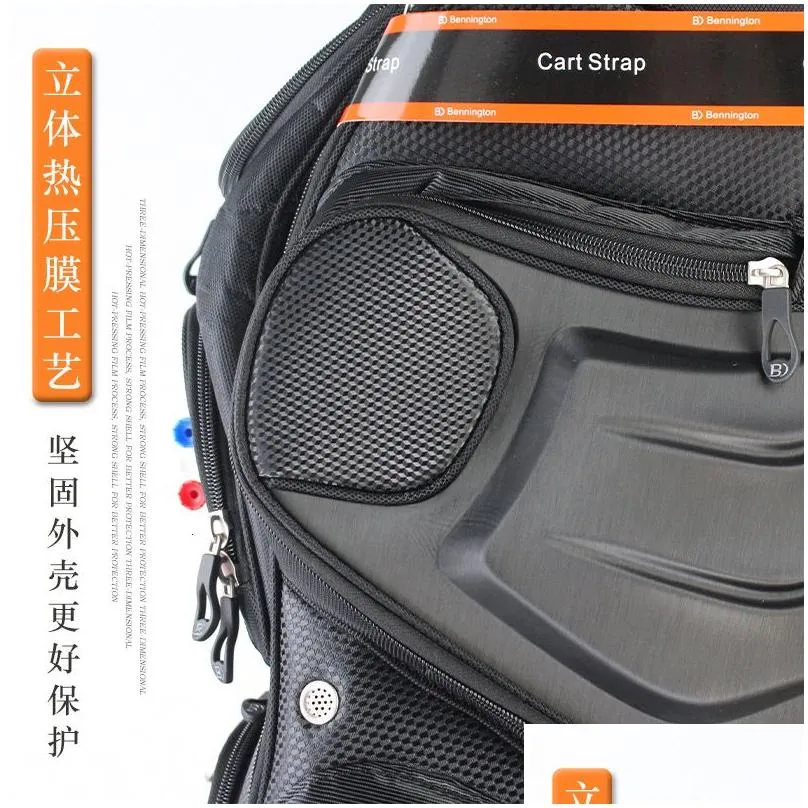 Golf Bags Multifunctional Golf Bag Waterproof Standard Golf Bag Travelling Aviation Bag Large Capacity Package Hold 14 Golf Clu 230907