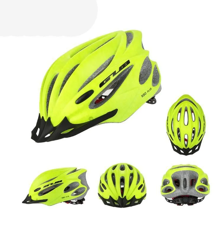 5 Colors Men Bicycle Helmet With 2 Lens Outdoor Mountain Bike Integrally Molded Lady Cycling Helmet With Glass K80 Plus