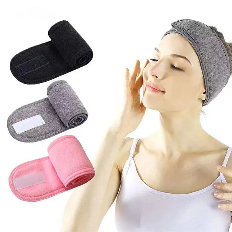 Sport Headbands for Women Men Elastic Soft Fabric Non-Slip Hair Bands Hair Warp For Daily Workout Yoga Running Sports