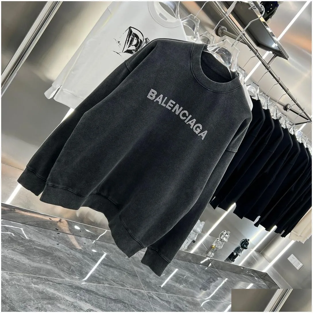 2023 New Europe women and mens designer sweaters retro classic luxury sweatshirt men Arm letter embroidery Round neck comfortable high-quality