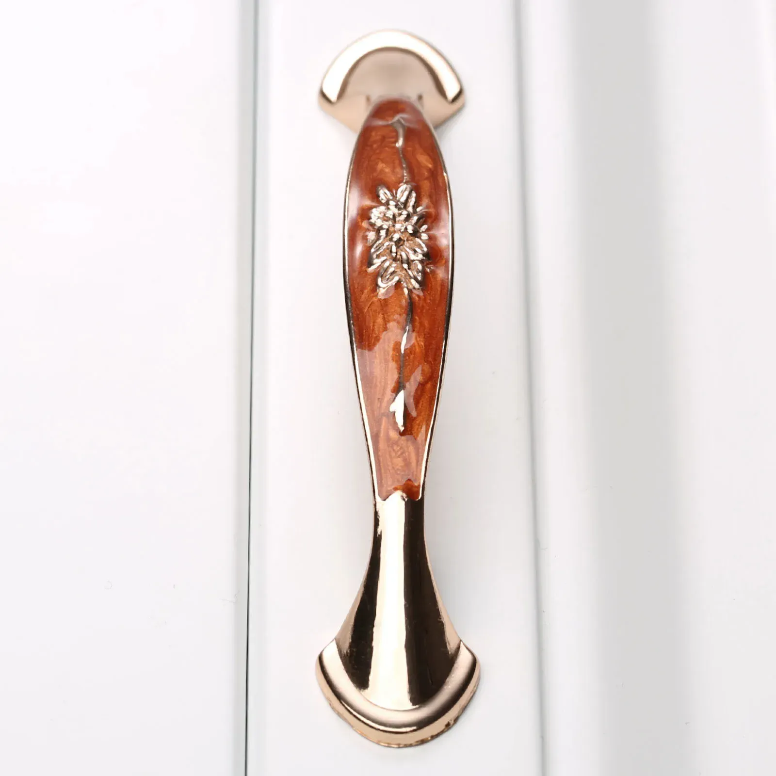 96/128mm Furniture Door Handles Cabinet Knobs And Handles Wardrobe Door Pull Dresser Drawer Kitchen Cupboard Pulls Handle