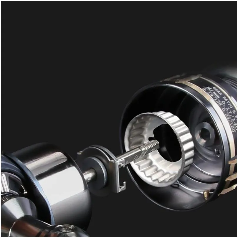 fishing Spinning Reel Metal ball Carp,All Metal Spool Spinning Reels Bearings Water Resistant Gear Ratio Reel