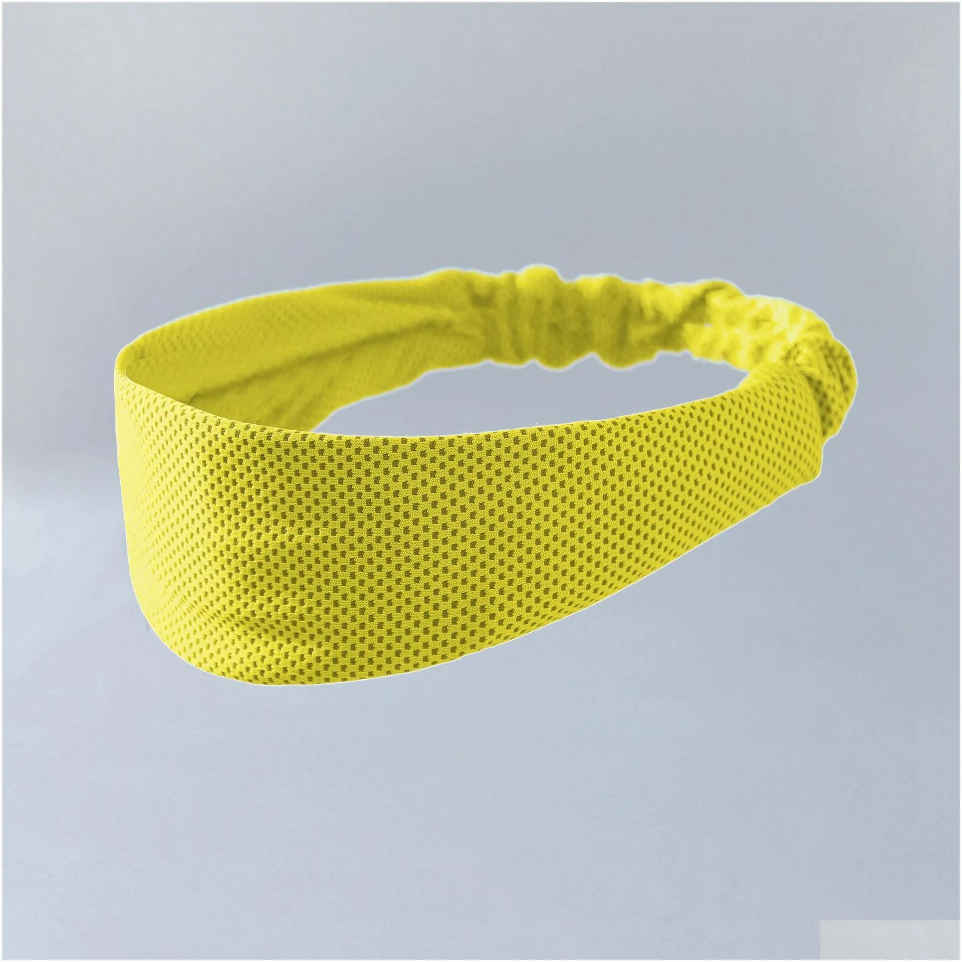 LU-23 Elastic Yoga Headband Yoga Hair Bands Sport Sweatband Women/Men Running Hair Band Turban Outdoor Gym Sweatband Sports Bandage OEM