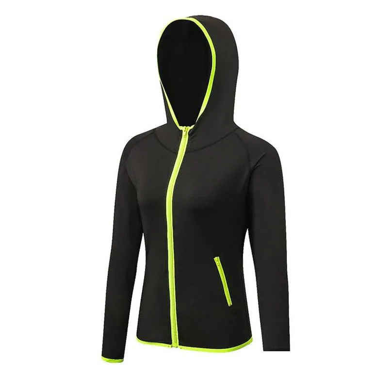 2023 New Running Jacket Women Yoga Zipper Long Sleeve Shirt Women Sport Jacket Fitness Ladies Hoodies Sports Women`s Clothing