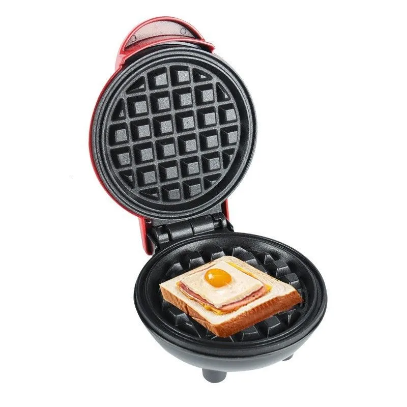 Other Cookware Mini Waffle Maker Easy To Clean Fast Portable Breakfast 230605