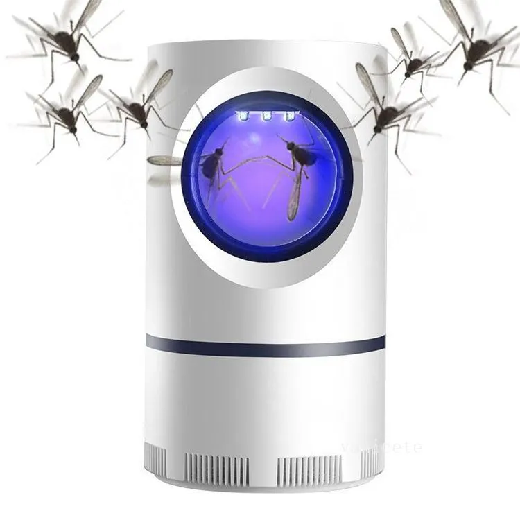 Pest Control LED Mosquito Lamp LED Photocatalyst Mosquito Killer Lamp USB Powered Non-Toxic UV Protection Mute Mosquito Killer Lamp