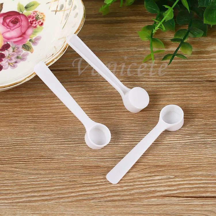 Home Plastic Measuring Spoon for Coffee Milk Protein Powder Kitchen Scoops LT878