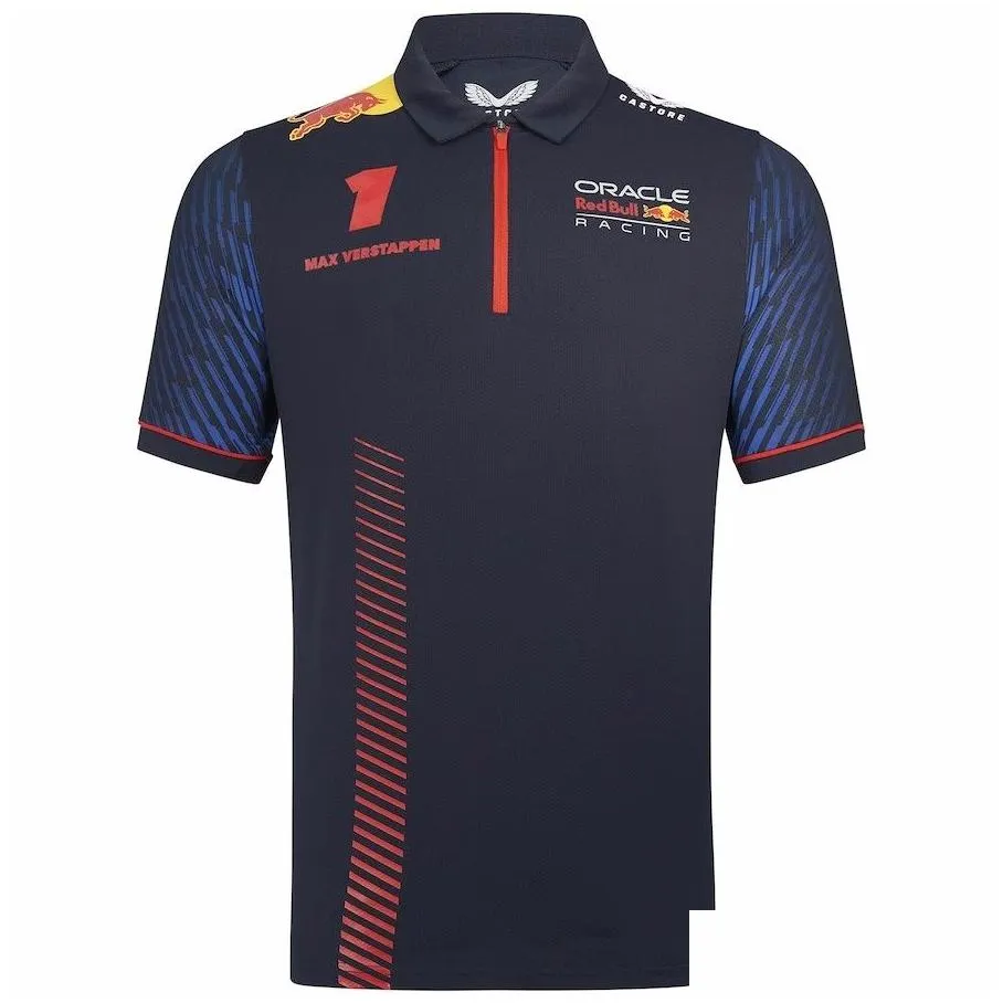 Men`S T-Shirts Sport Car Team Fans Tmens 2024 F1 Mens T Shirts Driver Max Verstappen Sportswear Men And Women With Leisure Summer Shor Otfjg