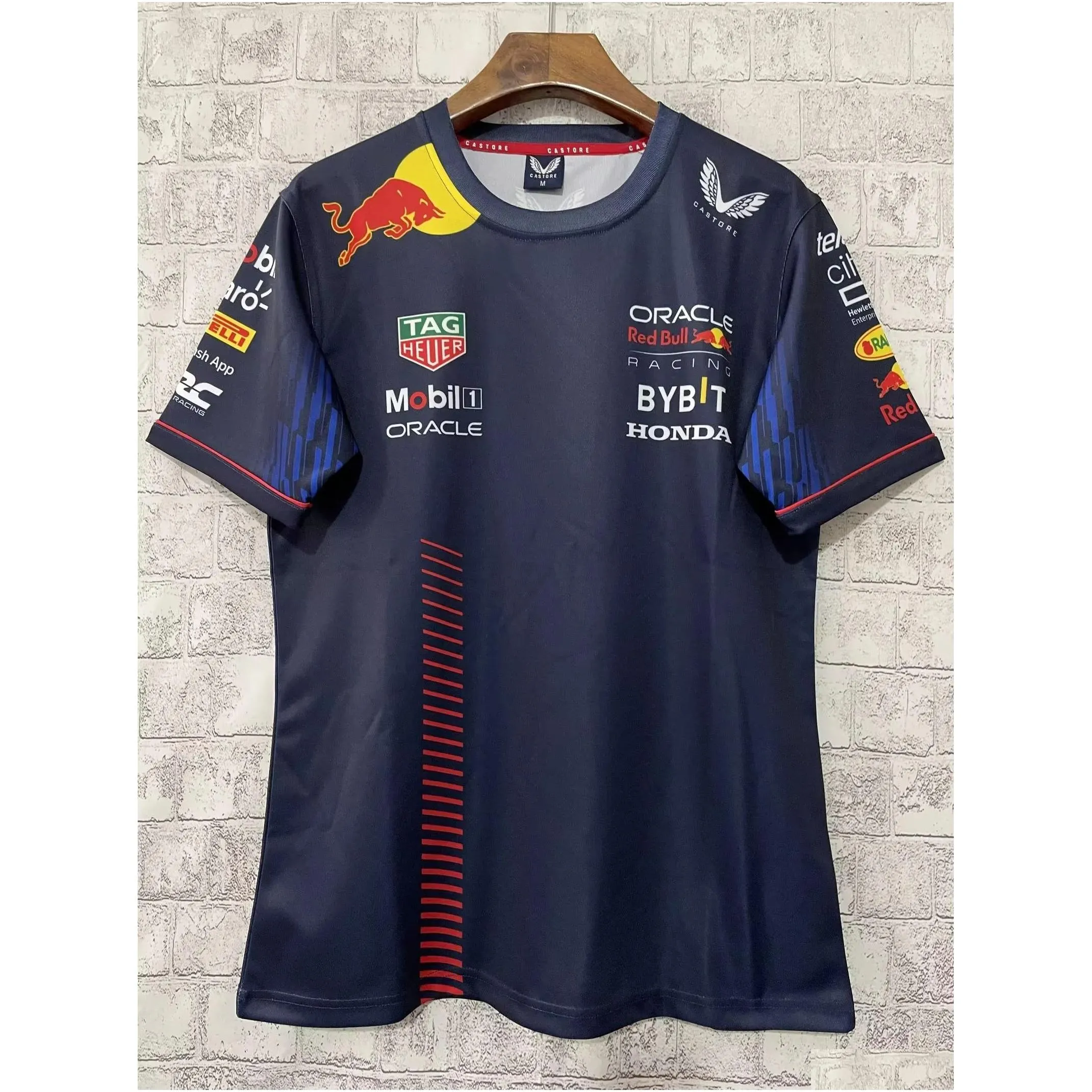 Men`S T-Shirts Sport Car Team Fans Tmens 2024 F1 Mens T Shirts Driver Max Verstappen Sportswear Men And Women With Leisure Summer Shor Otfjg