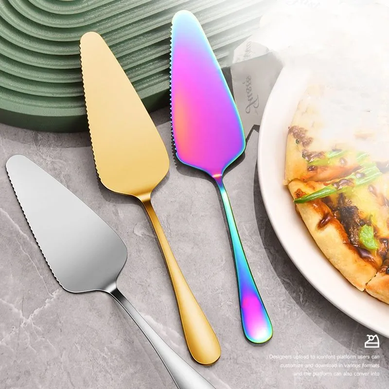 Stainless Steel Baking Cake Tools Cakes Shovel Pie Pizza Cheese Knife Cake Divider knives Birthday-cakes Shovels cutter T9I002578