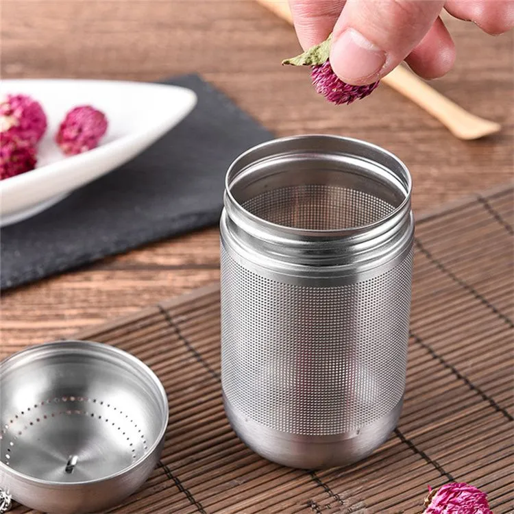 Stainless Steel Tea Infuser Tea Leaves Spice Seasoning Ball Strainer Teapot Fine Mesh Coffee Filter Teaware Kitchen Accessories Tea Strainers