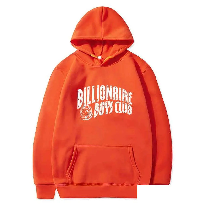 Fashion Letter Print Billionaire Club Men`s Women`s Street Teenager Tide Sportswear Unisex Hoodie Hop Clothing