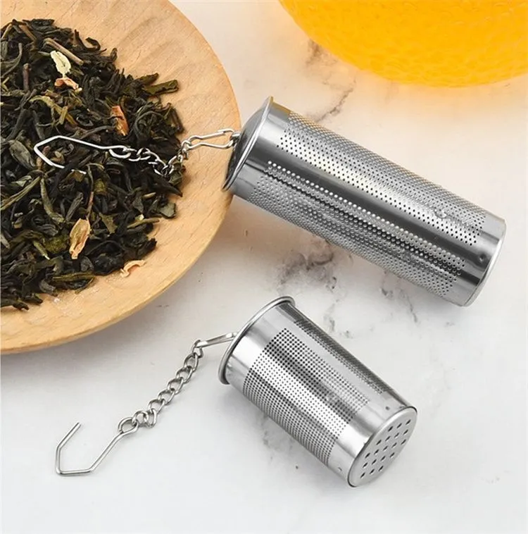 Stainless Steel Tea Infuser Tea Leaves Spice Seasoning Ball Strainer Teapot Fine Mesh Coffee Filter Teaware Kitchen Accessories Tea Strainers