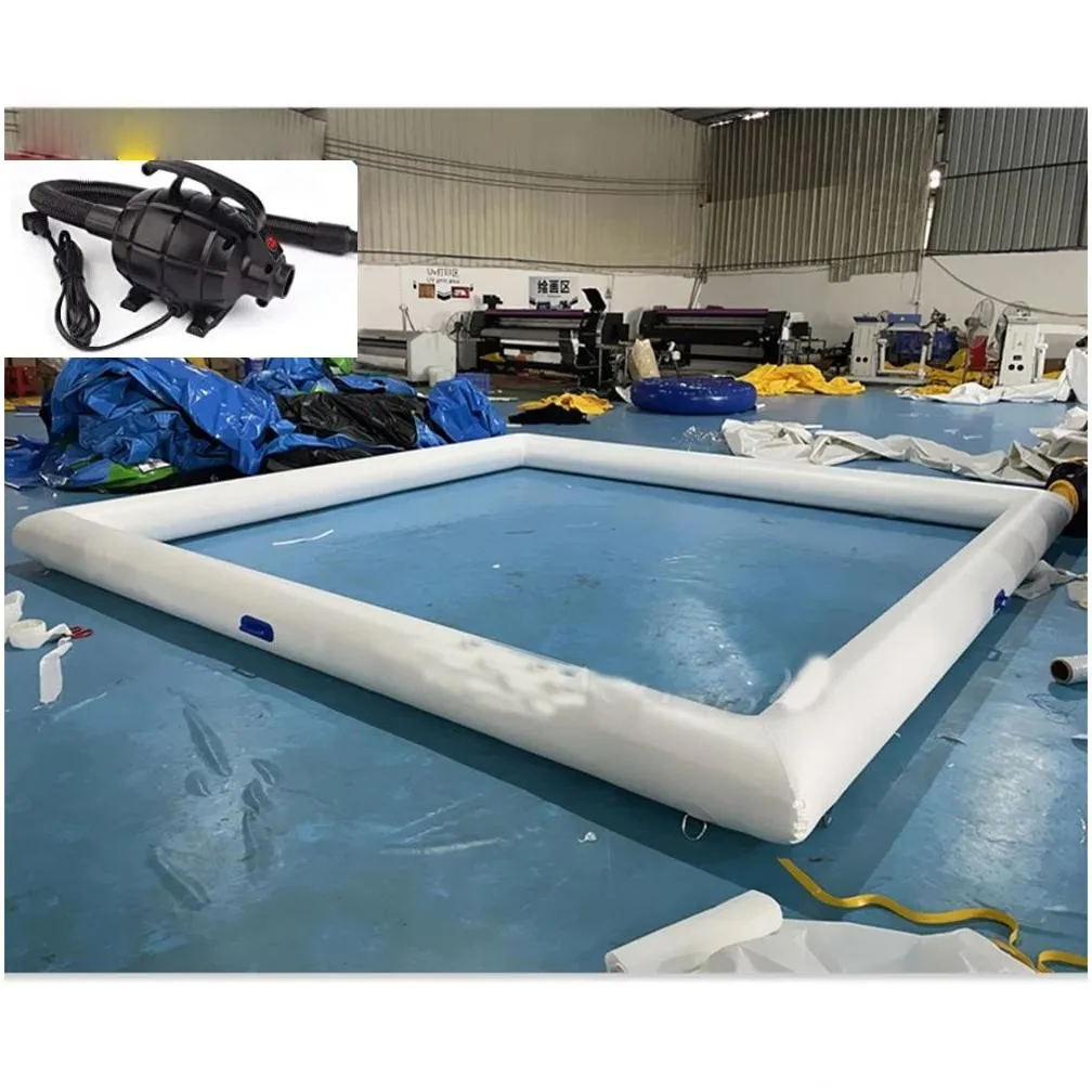 Airtight PVC Inflatable Shelters Fence Line Amusement Bumper Car arena Go Kart Track Car Race Track Bubble Park For Kids Indoor Ou295P