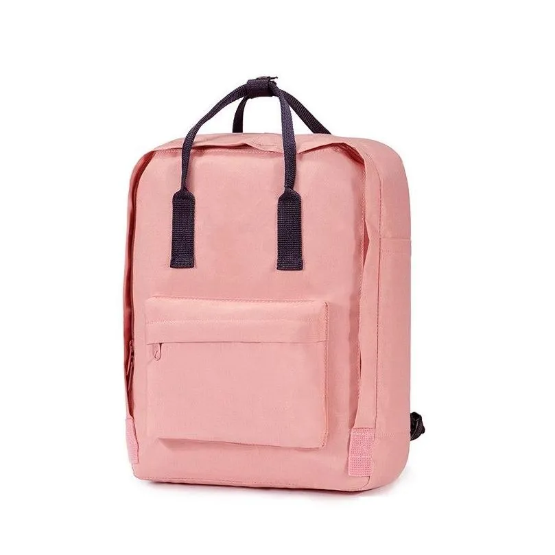 7L 16L 20L Classic Backpack Kids And Women Fashion Style Design Bag Junior High School Canvas Waterproof Swedish Backpack Sports 2248T