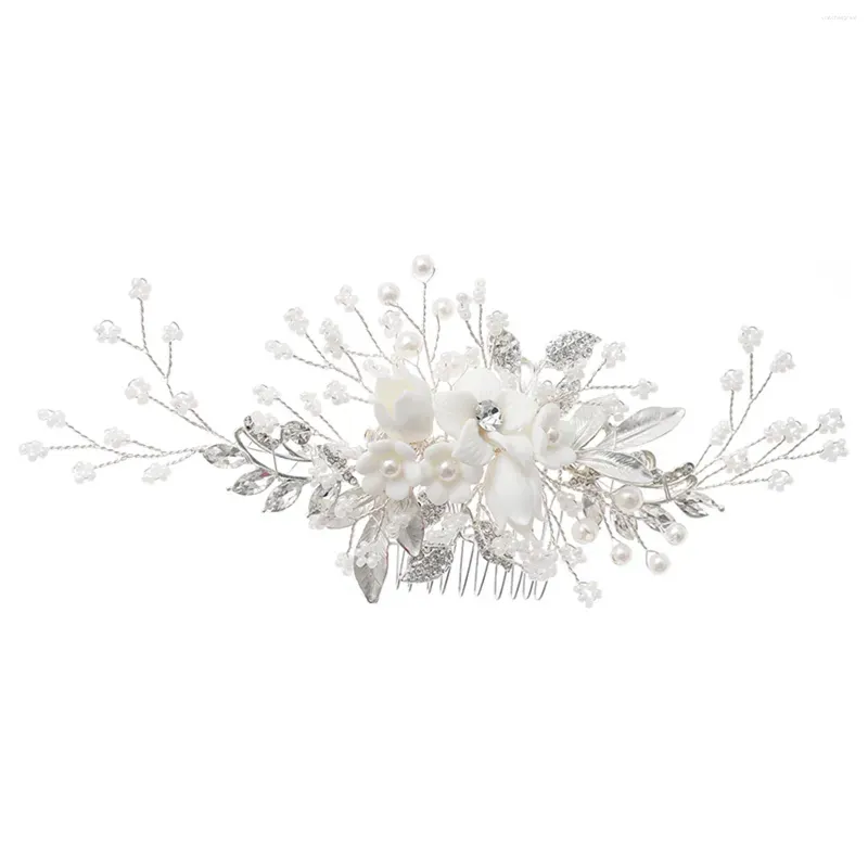 Hair Clips Flower Comb Headdress Made Of Good Materials Suitable For Wedding And Wear