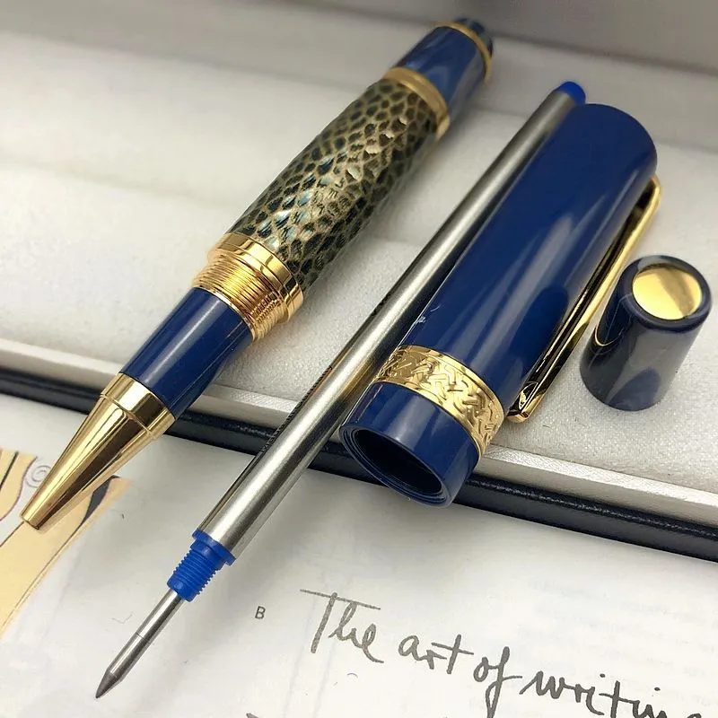 wholesale luxurs Limited Leo Tolstoy Writer Edition Signature Ballpoint pen / Roller ball pen office stationery fine refill pens Gift