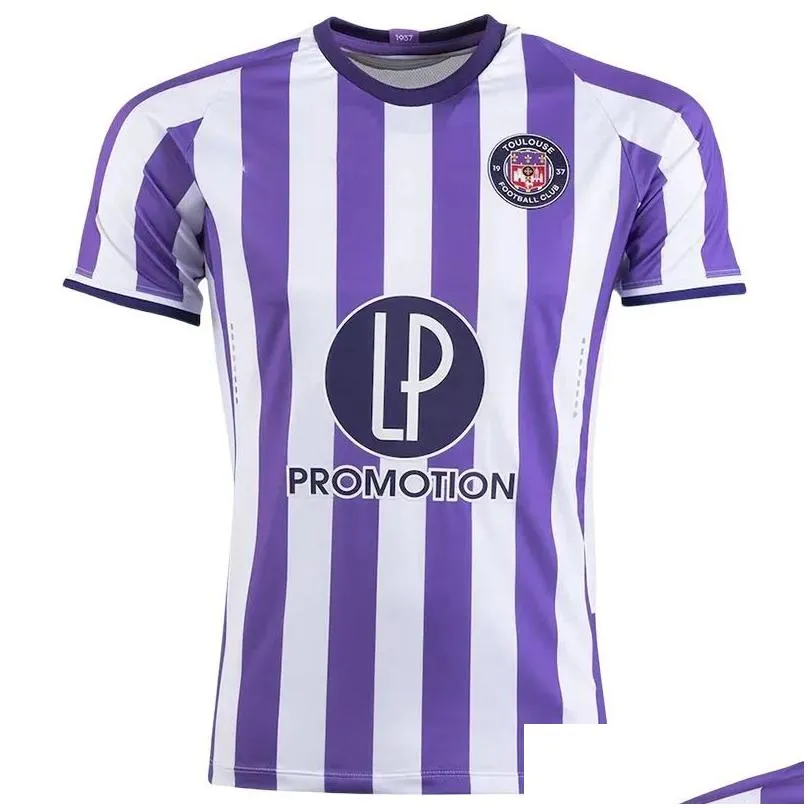 23 24 Toulouse soccer jerseys CISSOKO DALLINGA DALLINGA CASSERES Home Away maillot de foot 2023 2024 Men kits football shirts uniforms ABOUKHLHL ROUAULT ADO