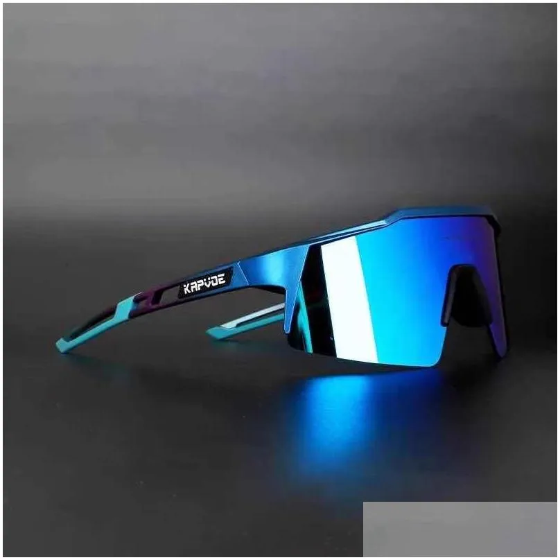 Outdoor Sports Cycling Eyewear Polarized lens UV400 Men Women Sport Sunglasses Road Running Sun Glasses Mountain Bicycle goggles