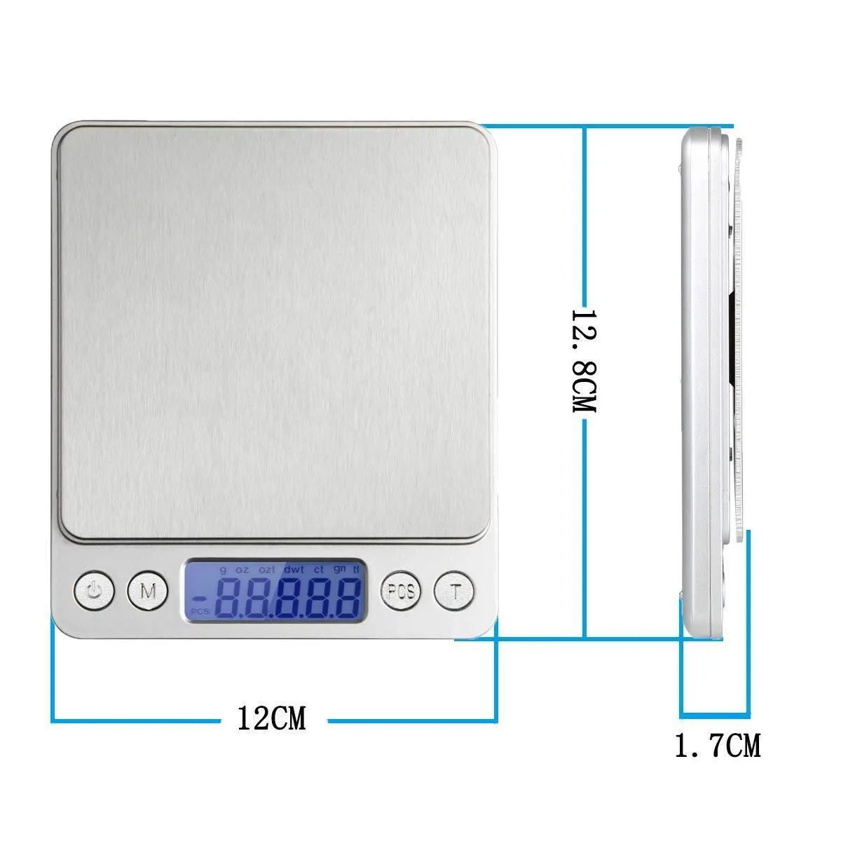 wholesale 1000g/0.1g LCD Portable Mini Electronic Digital Scales Pocket Case Postal Kitchen Jewelry Weight Balance Digital Scale