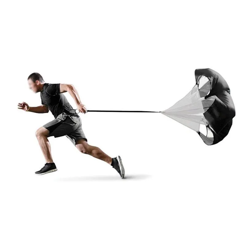 Adjustable 1. Long Speed Training Resistance Parachute Size 5 Soccer Football Ball Training Equipment With Bag 5-15kg Force