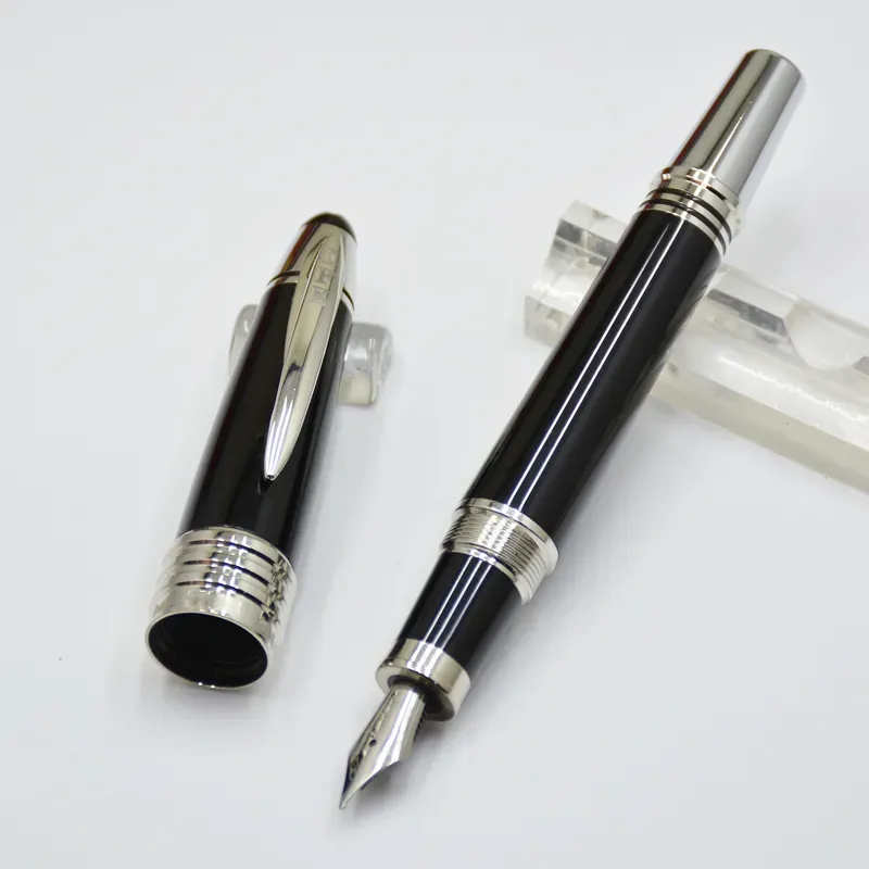 wholesale high quality JFK Dark Blue / Black Roller ball pen / Ballpoint pen / Fountain pen office stationery Promotion Write ink pens