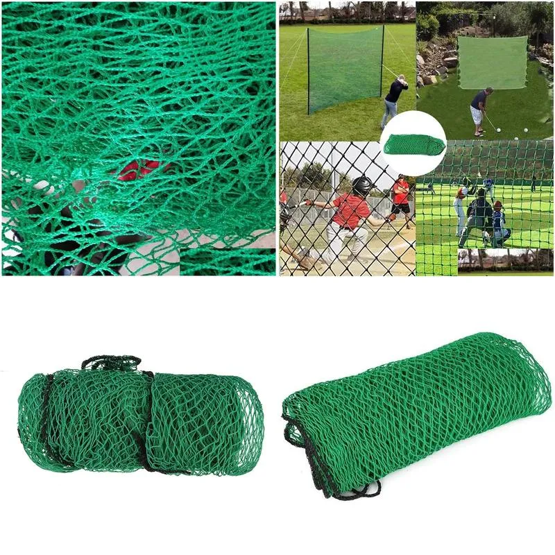 Other Golf Products Aids Practice Net Heavy Duty Durable Netting Rope Border Sports Training Mesh Accessories 2X2M Drop Delivery Outdo Otokp