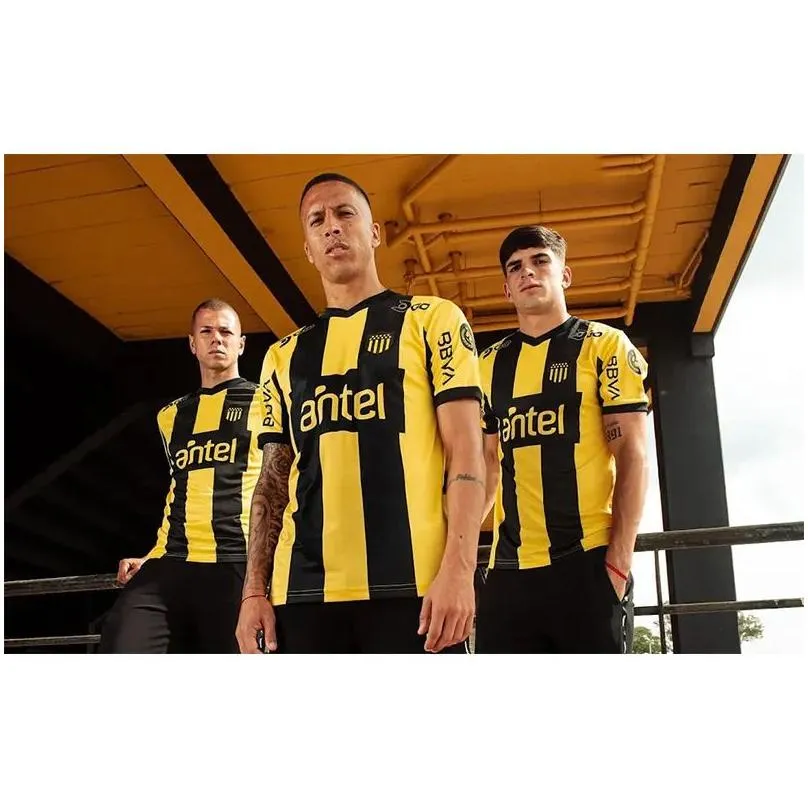 22/23/24 Uruguay Penarol Soccer Jerseys 131 Anos Home Away Commemorative Edition 2023 2024 Club Atletico Penarol C.RODRIGUEZ Gargano men kids kit football