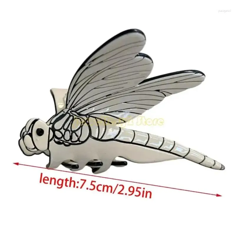 Hair Clips Elegant Dragonflies Claw Clip Jaw Creative Barrettes Adornment C9GF
