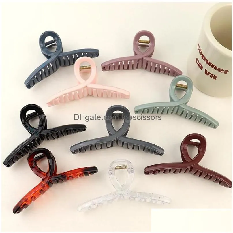 Hair Accessories Crossed Lines Simple Gripper Fine Workmanship And Temperamental Suitable For Daily Decoration Drop Delivery Products Dhn2I