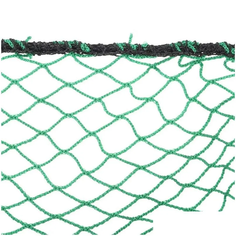 Other Golf Products Aids Practice Net Heavy Duty Durable Netting Rope Border Sports Training Mesh Accessories 2X2M Drop Delivery Outdo Otokp