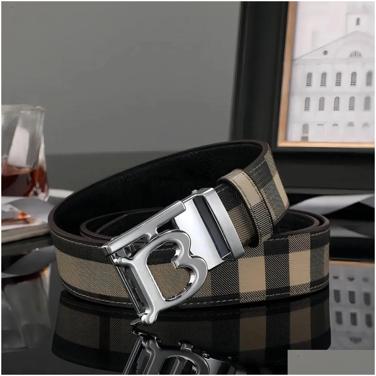 Belts Designer Belt For Women Letter Men Luxury Classic Cowskin Casual Width 3.8Cm Size 100-125Cm Very Good Festival Gift Drop Deliver Oto0Q