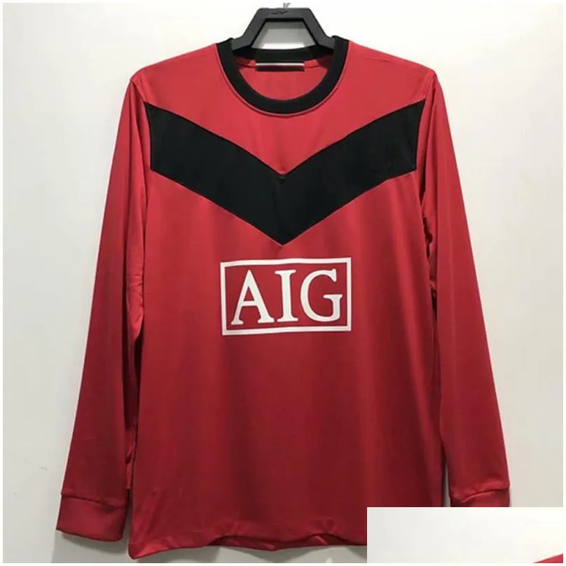 Retro Soccer Jerseys mans 86 88 90 92 93 94 96 97 98 99 00 02 04 06 07 08 09 10 utd football shirts Classic Vintage kits 1998 1999 2006 2007 2008 2009 long