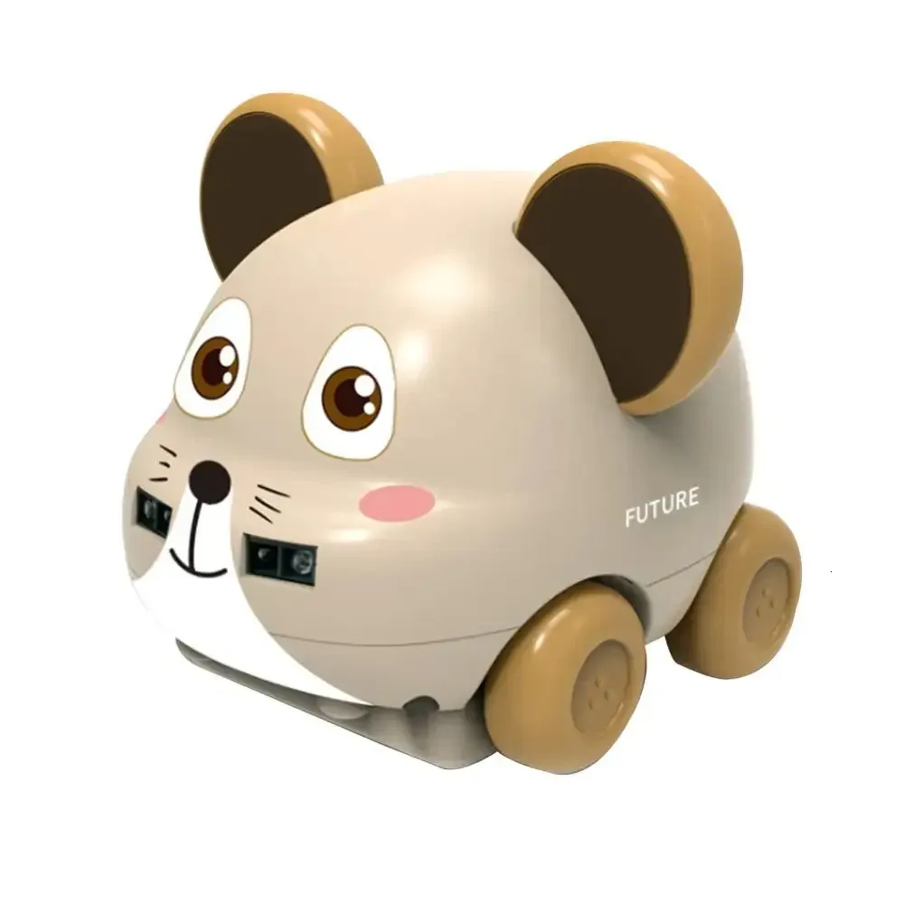 ElectricRC Car Multifunctional Dual Modes RC mouse Owl Wireless Cartoon Animal Shape Obstacle Avoidance Kids Christmas Toys gifts CAR