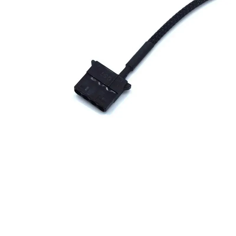 30 cm 4Pin Fan To USB Adapter Cables 4Pin Computer PC Fan Power Cable Connector Adapter PVC Connect Black