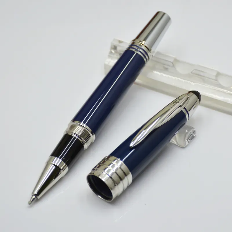 wholesale high quality JFK Dark Blue / Black Roller ball pen / Ballpoint pen / Fountain pen office stationery Promotion Write ink pens