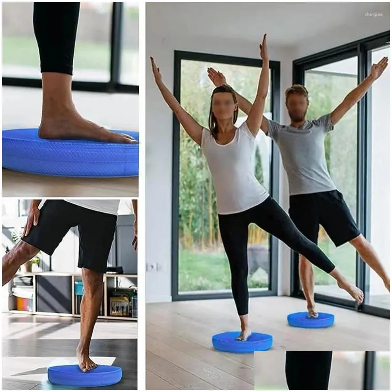 Yoga Blocks Non-slip Foam Pad Stability Trainer Mat For Dancing Training Pilates Fitness Knee Cushion