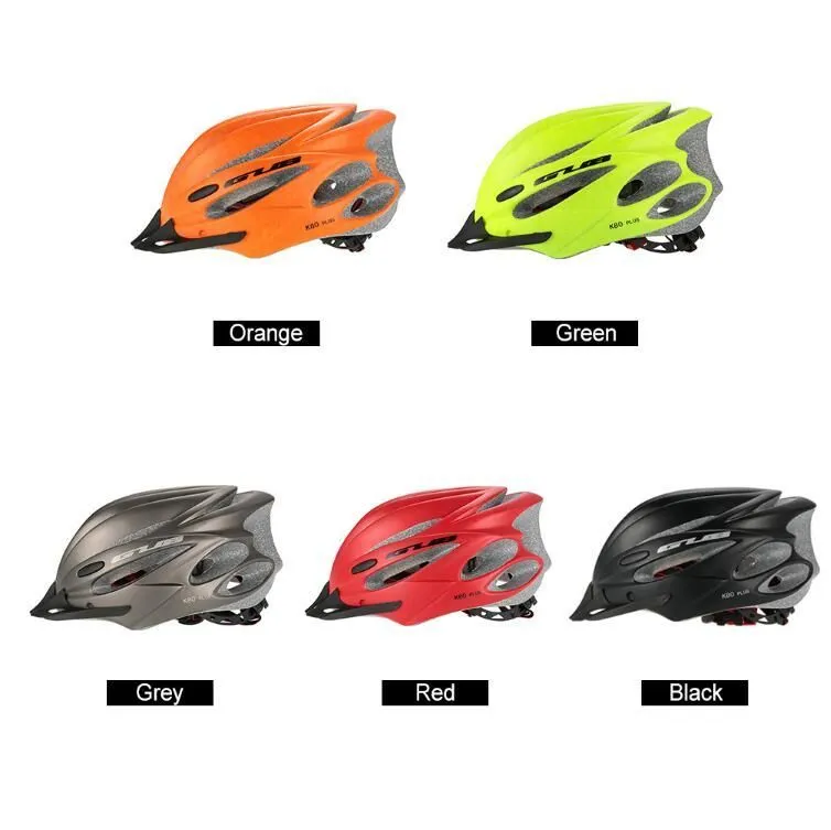 5 Colors Men Bicycle Helmet With 2 Lens Outdoor Mountain Bike Integrally Molded Lady Cycling Helmet With Glass K80 Plus