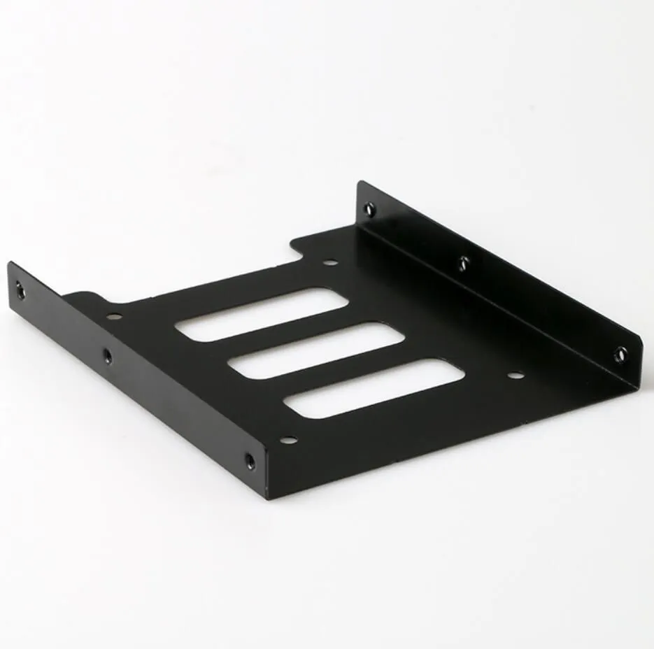 Metal SATA IDE 2.5 Inch SSD HDD To 3.5 Inch HDD SSD Case Caddy Adapter Holder For Desktop PC With Screws