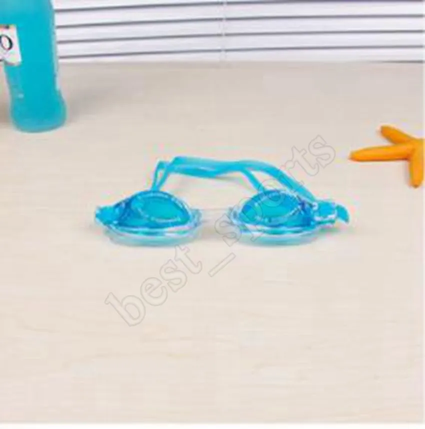 Water Sports Antifog Swimming Goggles Children Anti-UV Swimming Glasses Silicone Adjustable Colorful Kid Eyewear Large Frame ZZA226
